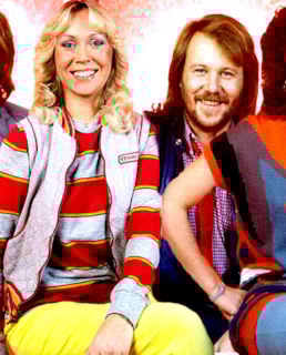 Состав группы ABBA в молодости