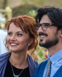 Александра Афанасьева-Шевчук, Антонио Виллани в сериале «Истина в вине»