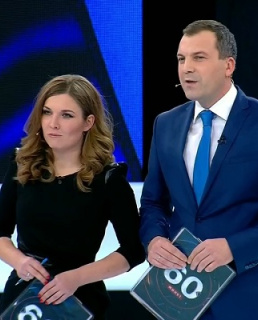 Ольга Скабеева и Евгений Попов