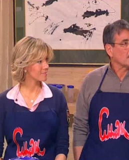 Анастасия Чухрай и Павел Чухрай в программе "Смак"