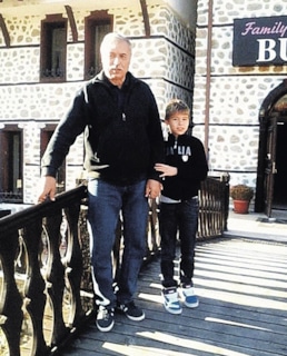 Бойко Гюров с сыном Стояном