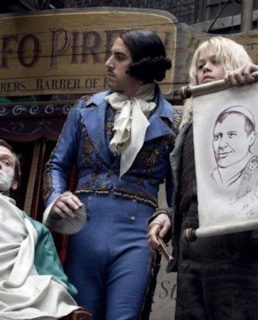Саша Барон Коэн в фильме «Суини Тодд, демон-парикмахер с Флит-стрит»