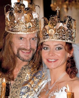 Венчание Никиты Джигурды и Марины Анисиной