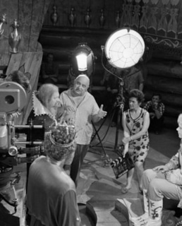 Александр Роу на съемках фильма