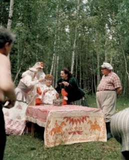 Александр Роу на съемках фильма