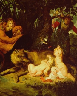 Пастух Фаустул находит Ромула и Рема