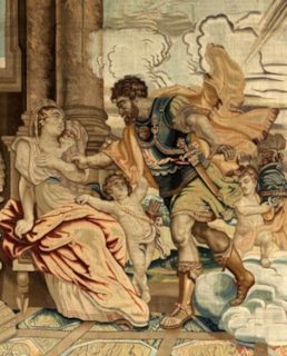 Бог Марс и Рея Сильвия, мать Ромула и Рема