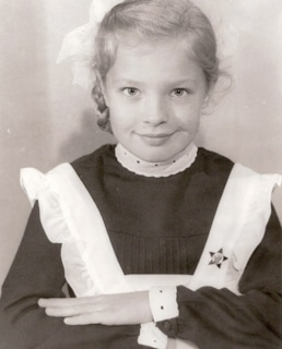 Певица Яна (Яна Будянская) в детстве