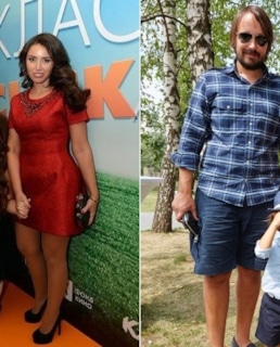 Корнелия Поляк с семьей