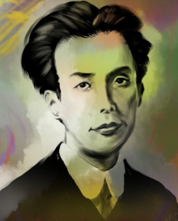 Портрет Рюноскэ Акутагавы