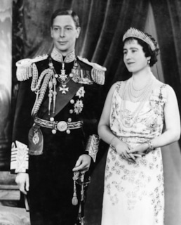 Георг VI и его жена Елизавета