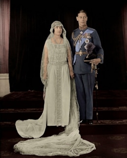 Георг VI и его жена Елизавета