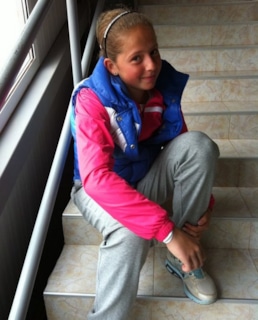 Елена Остапенко в детстве