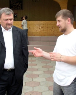 Ахмат Кадыров и Рамзан Кадыров