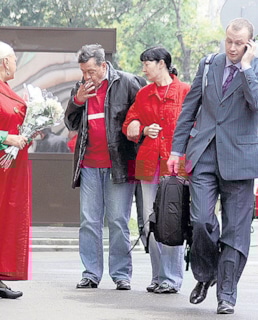 Андрей Караченцов с отцом