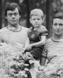 Андрей Караченцов с родителями