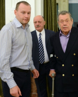 Андрей Караченцов с отцом