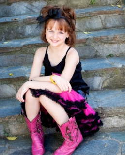 Джои Кинг в детстве