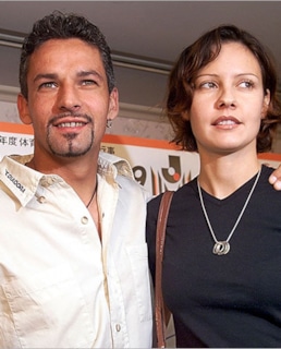 Роберто Баджо с женой