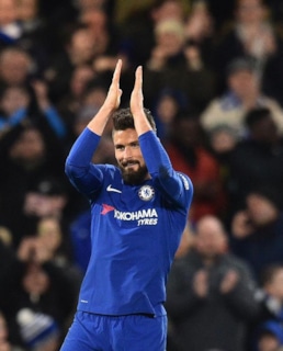 Оливье Жиру в клубе «Челси»