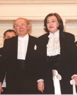 Виктория Постникова с мужем