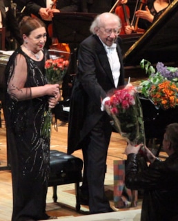 Виктория Постникова с мужем