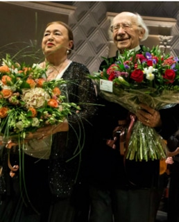 Виктория Постникова с мужем