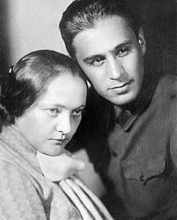 Павел Судоплатов с женой