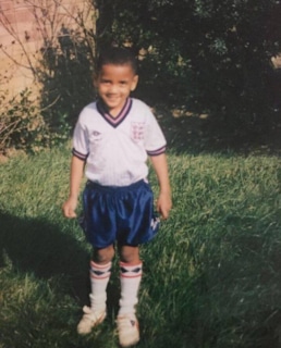 Эшли Янг в детстве