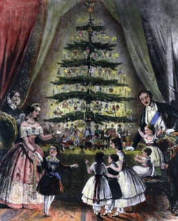 Принц Альберт с семьей