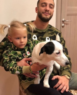 Артем Юнусов и его племянница Алиса