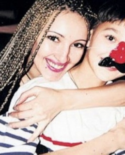 Лера Кудрявцева и Жан Ленюк в детстве