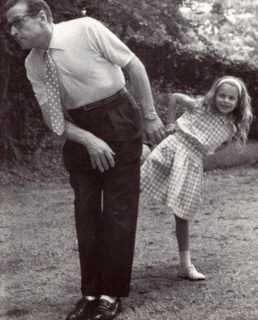 Жорж Сименон и его дочь Мари-Жо