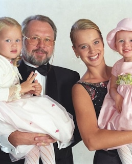 Евгения Ефимова с семьей