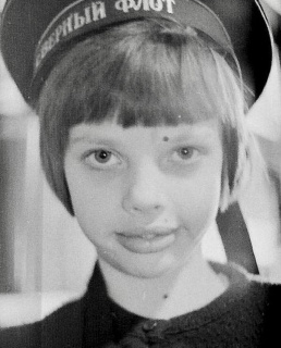 Екатерина Рождественская в детстве