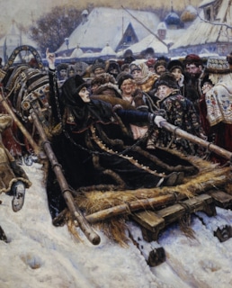 Картина Василия Сурикова «Боярыня Морозова»