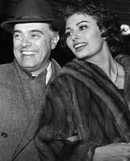 Карло Понти и Софи Лорен