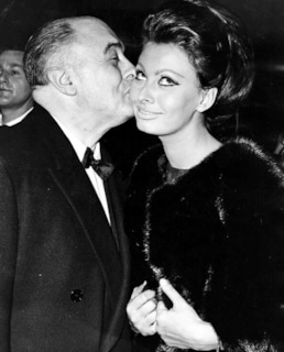 Карло Понти и Софи Лорен