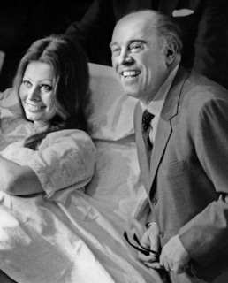 Карло Понти и Софи Лорен