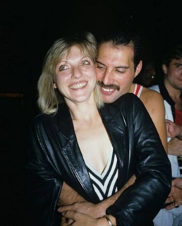 Мэри Остин и Фредди Меркьюри