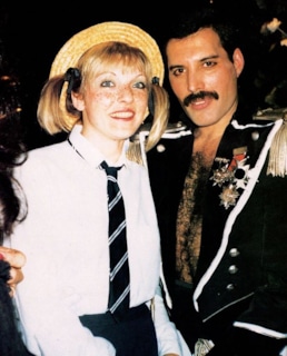 Мэри Остин и Фредди Меркьюри