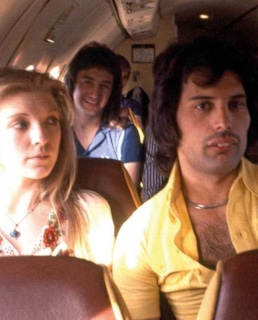 Мэри Остин и Фредди Меркьюри