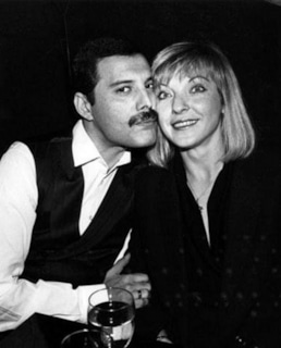 Мэри Остин и Фредди Меркьюри