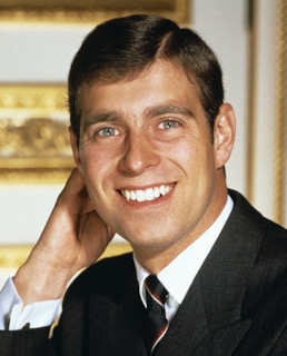 Принц Эндрю в молодости