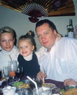 Вадим Тюльпанов с женой и дочерью