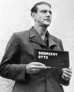Арестованный Отто Скорцени