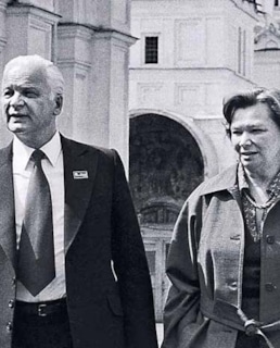 Нина Меньшикова и Станислав Ростоцкий