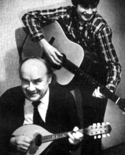 Николай Носов и его внук Игорь