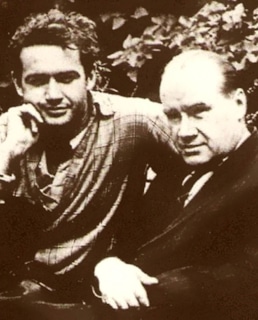 Николай Носов и его сын Петр