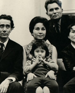 Батыр Закиров с семьей